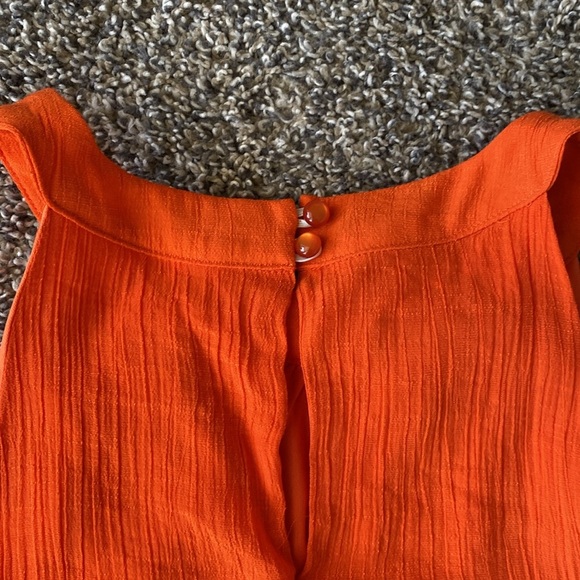 BCX Crochet Trim Halter Neck Tank Top - Picture 4 of 9